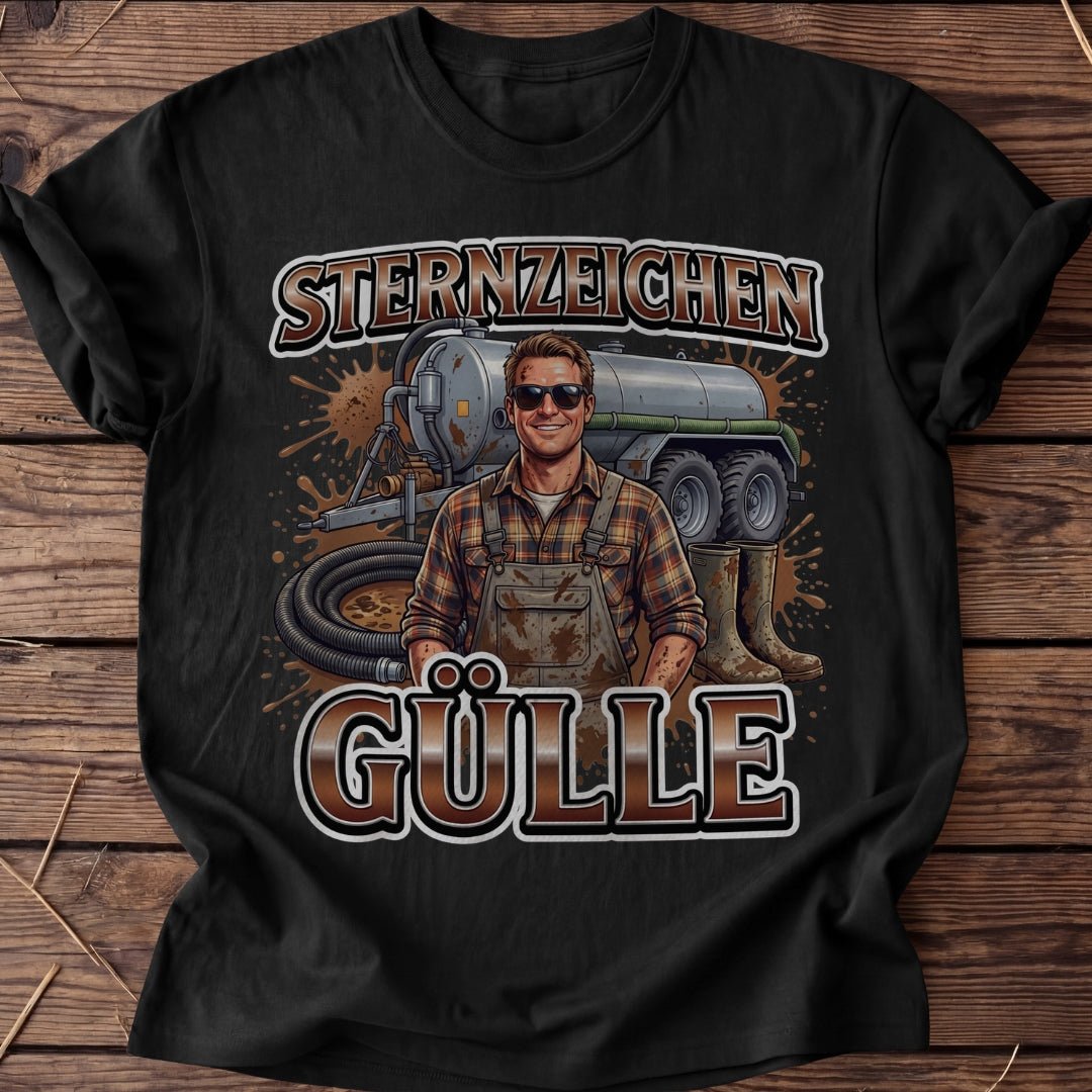 Unisex T-Shirt "Sternzeichen Gülle Mann" - Agrarelite