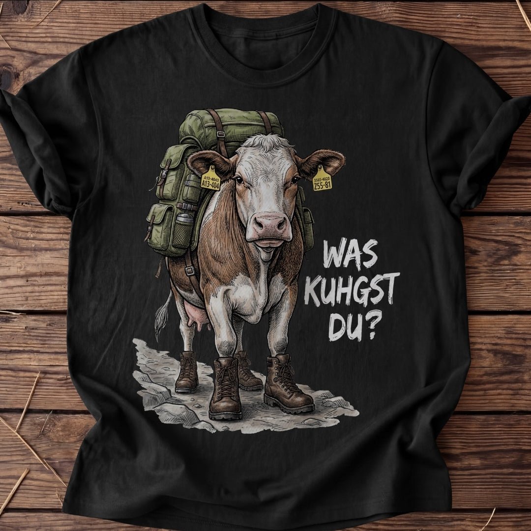Unisex T-Shirt "Was kuhgst du?" - Agrarelite